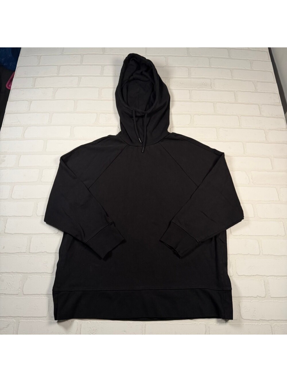 Zara Side Zip Up Pullover Oversized Hoodie Size XS